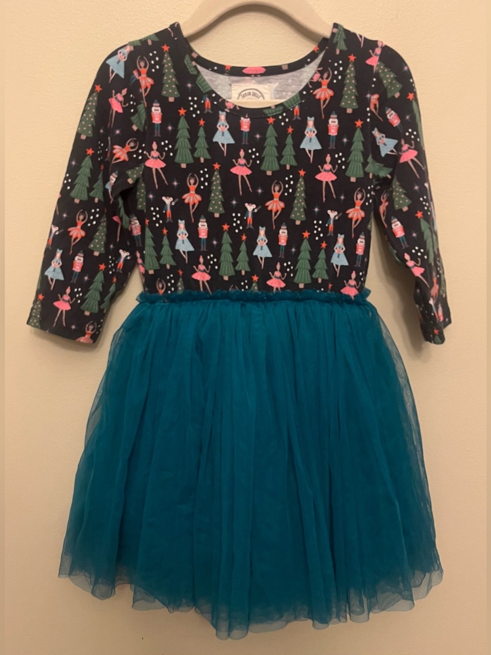 Taylor Joelle Nutcracker Ballet Tutu Dress Girls Size 4 Holiday Festive